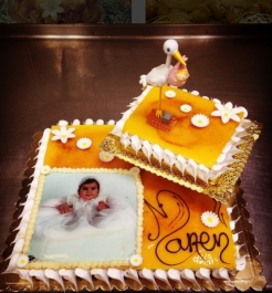 tarta bautizo