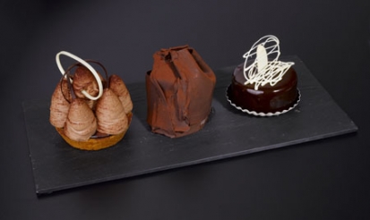 Mouses de chocolate