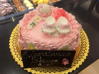 tarta bautizo