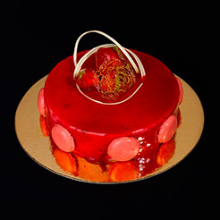 Mousse de fresa